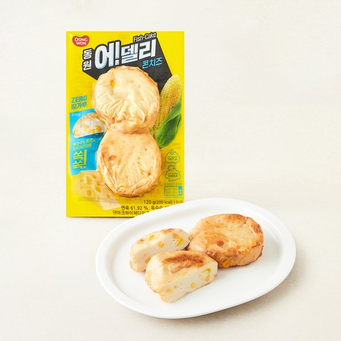 동원 어델리 콘치즈쏙쏙, 120g, 1개