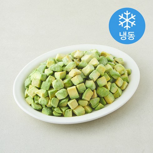 이안상사 아보카도다이스 (냉동), 1개, 1kg