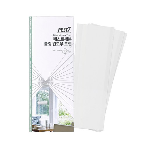 페스트세븐 블링 윈도우 끈끈이 트랩 10p, 80g, 1개