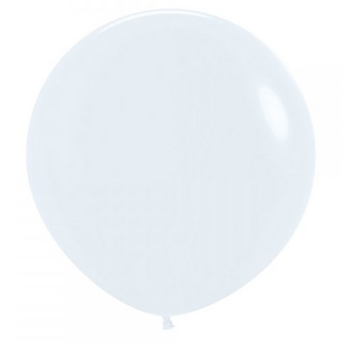 셈퍼텍스 풍선 60cm, 화이트, 3개