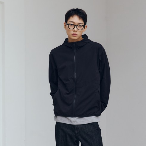 마인드브릿지 남성용 후드 경량 바람막이 M1JP3141