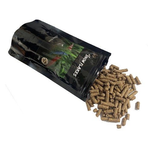 샘아쿠아 스노우 플레이크 쉬림프 사료, 80g, 1개