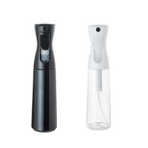 행복앤 압축 분무기 스프레이 300ml 블랙 + 투명, 1세트, 블랙,투명