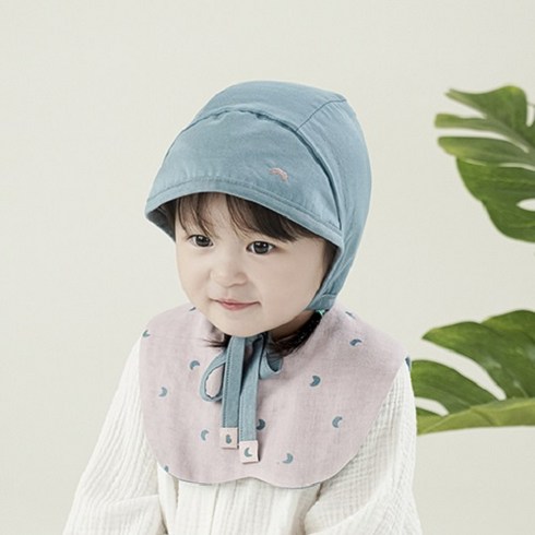 밤부베베 정글숲 아기모자 리버시블