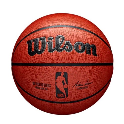 윌슨 NBA AUTHENTIC INDOOR 콤프 농구공, WTB7100XB06, 1세트