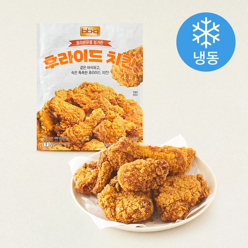 비비큐 후라이드 치킨 (냉동), 400g, 1개