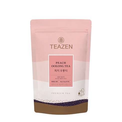 티젠 피치 우롱티 티백, 1.8g, 25개입, 1개