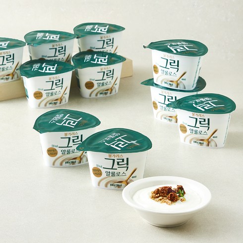 불가리스 락토프리 그릭요거트 알룰로스, 150g, 12개