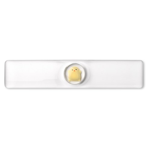 쿠슝 꾹꾹이 키보드 손목 받침대 L WRCSCP-02, 병아리, 1개