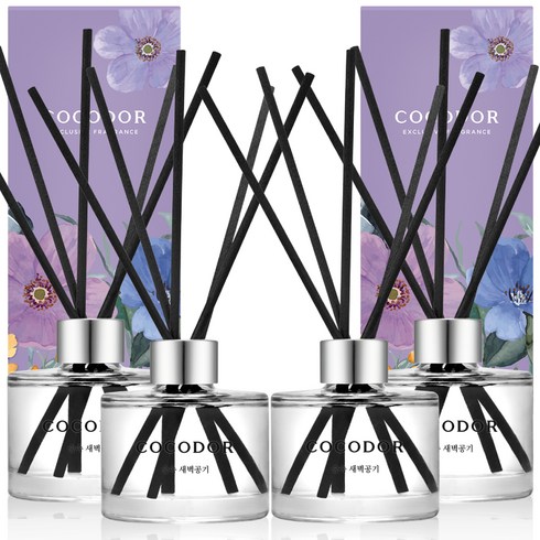 코코도르 시그니처 디퓨저, 4개, 120ml, 숲속새벽공기