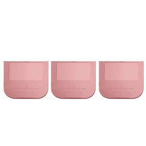 레터링 변기뚜껑 리프터 핑크, 3개