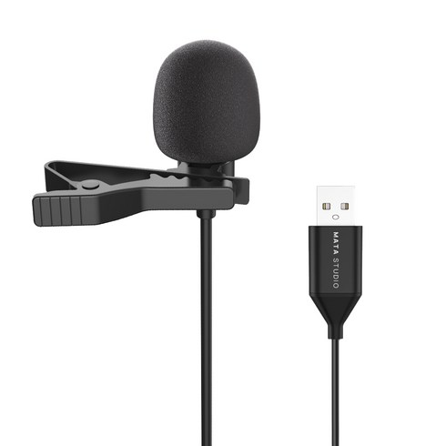 마타스튜디오 유선 USB 게이밍 컴퓨터 핀 마이크, C3