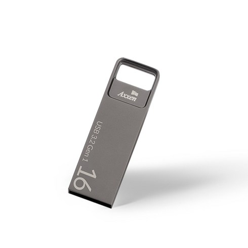 액센 Square USB3.2 Gen1 메탈타입 USB메모리 SK31, 16GB, 1개