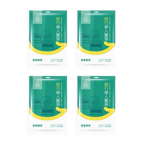 블럭마트 일회용 침구시트 3종 x 4p 세트