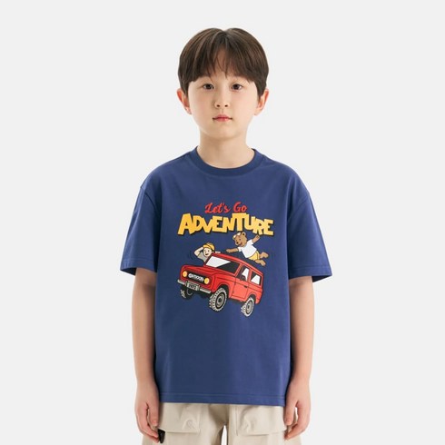 아웃도어프로덕츠 키즈 어드벤처 그래픽 반팔 티셔츠 OD262ISS17