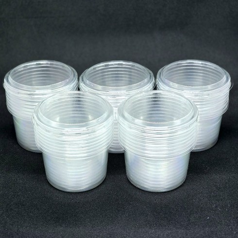어반플레어 원형 티라미수 케이크 용기 150ml 8 x 5 cm, 100개입, 1개