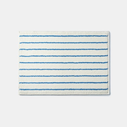 택플로우 배스매트, SKY BLUE STRIPE