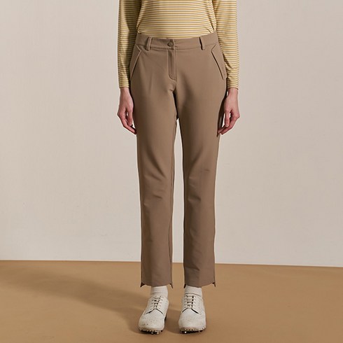 아다바트 여성용 고신축 기모 롱팬츠
