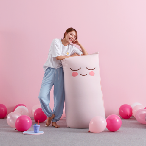 요기보 카카오프렌즈 슬림 프리미엄 빈백 소파, 어피치