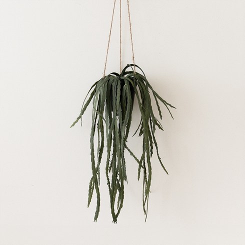 플라우스302 조화 립살리스루비 행잉 화분 65cm, 1개, 혼합색상