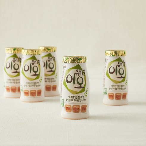 남양이오 유기농 인증 이오 요구르트, 80ml, 5개입, 1개