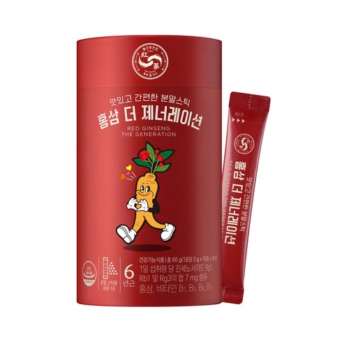 종근당건강 홍삼 더 제너레이션 30p, 60g, 1개