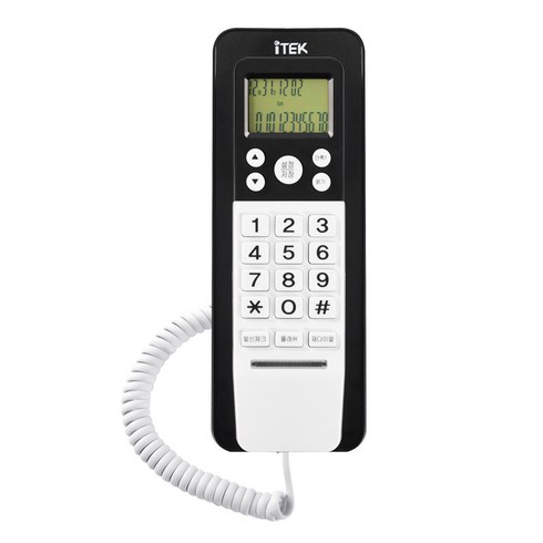 iTEK 발신자표시 유선 전화기 벽걸이겸용, IK-150