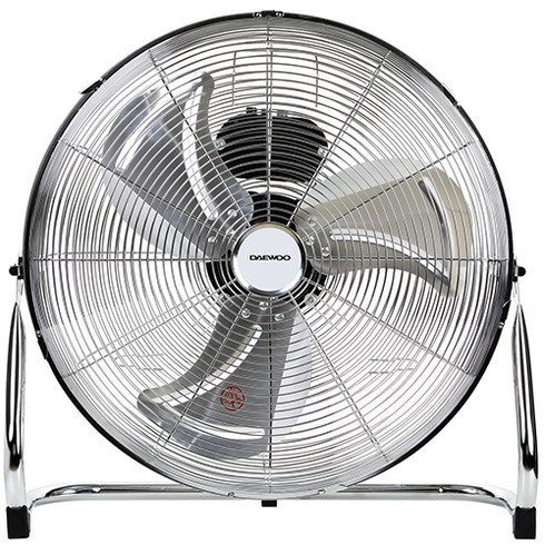 대우 3단 대형 메탈크롬 공업 업소용 선풍기 51cm(20인치), DEF-AF2000N, 크롬 실버