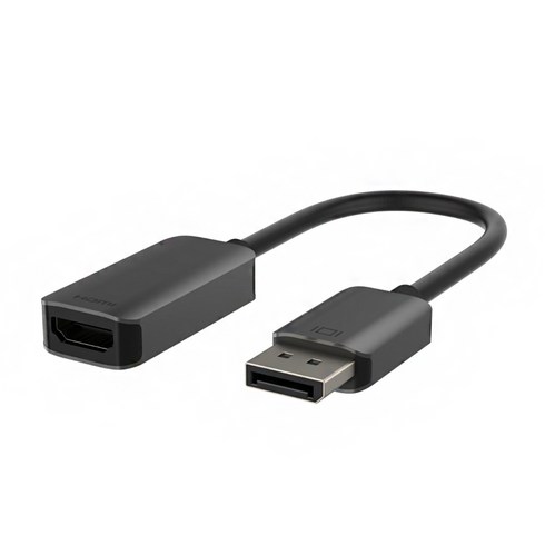 벨킨 액티브 DP to HDMI 어댑터 4K HDR, AVC011, 1개