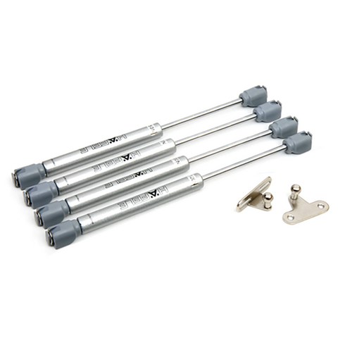 헤펠레 유압 가스 쇼바 15kg, 실버, 4개