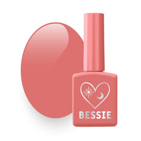 BESSIE 헬로키치 컬러 젤네일, O12키치코랄, 11ml, 1개