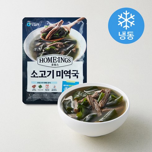 호밍스 초간편 소고기미역국 (냉동), 100g, 1개