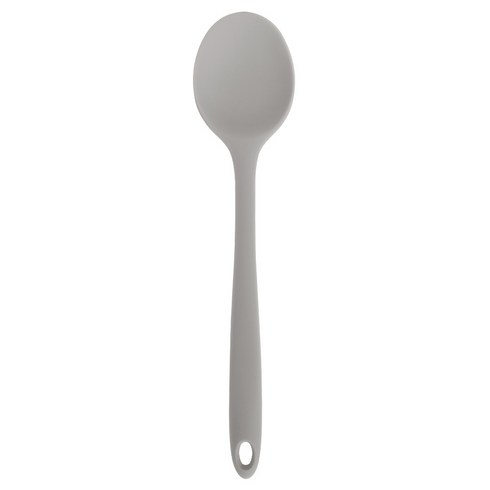 퍼기 실리콘 이유식 멀티스푼, 웜그레이, 1개