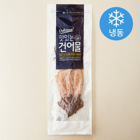 해맑은푸드 부드러운 마른오징어 (냉동), 250g(5미), 1개