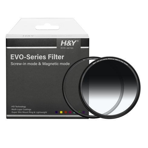 에이치앤와이 HD Evo GND16 그라데이션 마그네틱 필터 세트 82mm, EBG16-82 (82mm)