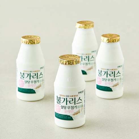 불가리스 설탕무첨가 플레인, 1개, 4개입, 150ml