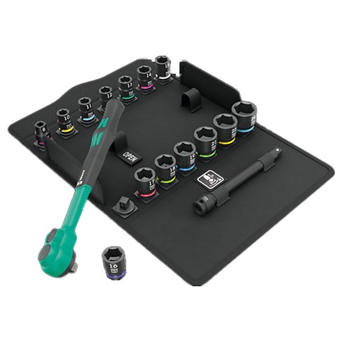 Wera 베라 8100 SB12 Zyklop 라쳇 세트 005530, 1세트