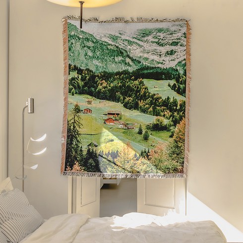 하이앤드라이 태피스트리 블랭킷, 3 CHALET MEADOW(ab 919124), 1개