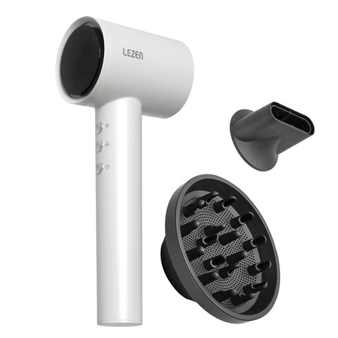 르젠 파워블로우 BLDC 헤어 드라이어 1600W, LZDR-MCS08, 화이트