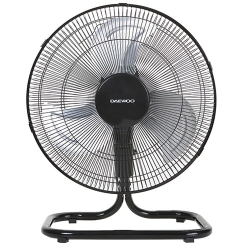 대우 좌우회전 3단 대형 공업용 업소용 선풍기 40cm(16인치), 블랙, DEF-DF1600L