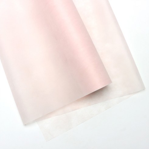 리드홈 전통 공예 의류 꽃 선물 포장용 색한지 롤타입 58cm x 9m, 핑크, 1개