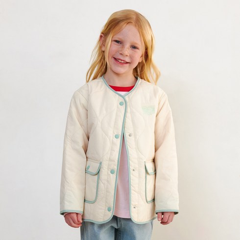 마리떼프랑소와저버 아동용 ENFANT CLASSIC OUT POCKET 퀄팅 자켓