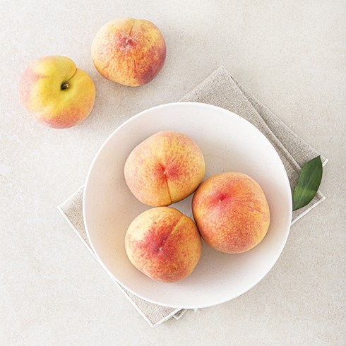 효성팜 부드러운 황도 복숭아, 1.2kg(5~6입), 1팩