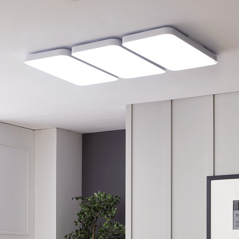오스람 LED 거실등 180W, 화이트 + 주광색