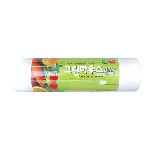 GREENHOUSE 위생롤백 특대형 35 x 45 cm, 특대(XL), 500개입, 1개