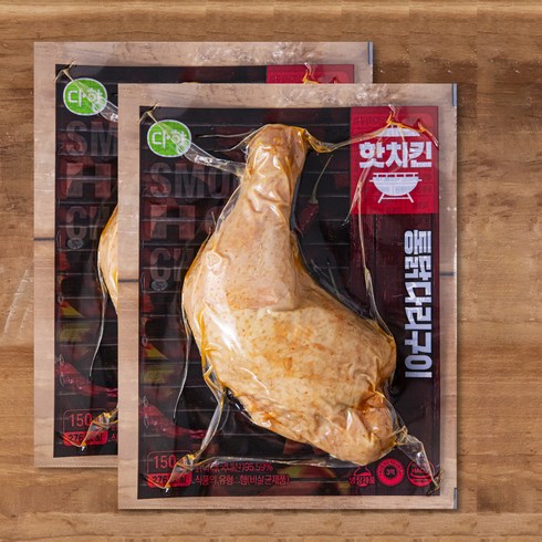 다향 통닭다리구이 핫치킨, 2개, 150g