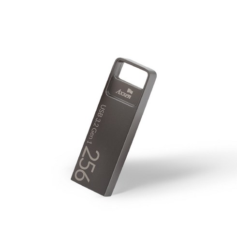 액센 Square USB3.2 Gen1 메탈타입 USB메모리 SK31, 256GB, 1개