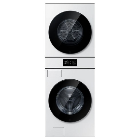 삼성전자 Bespoke AI 원바디 세탁기 WF80H24GBW + 건조기 DV80H20DBW 세트 24kg 20kg 방문설치, 화이트, WH80H2420GDHW