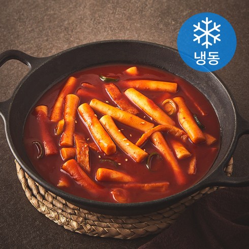 쿡솜씨 국물떡볶이 (밀떡) (냉동), 320g, 1개