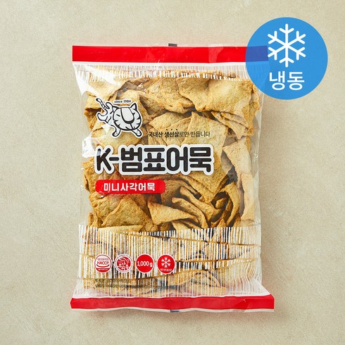 범표어묵 미니 사각 어묵 (냉동), 1kg, 1개